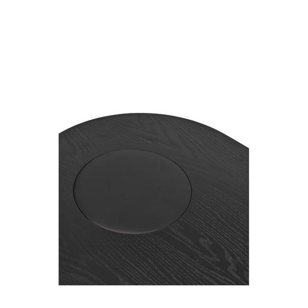 Tárolóasztal kőrisfa dekorral 60x45 cm Nori - Teulat-image-4