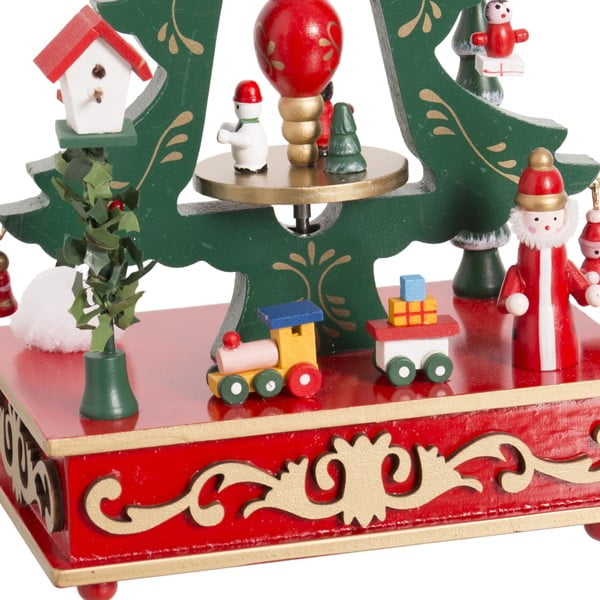 Fa zenélő figura (magasság 24 cm) Christmas Tree – Casa Selección-image-3
