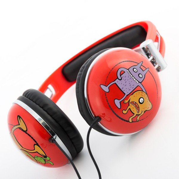 Playz Kids Little Monsters gyerek fejhallgató - InnovaGoods-image-1