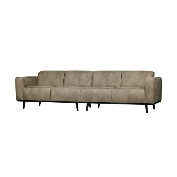 Statement szürke műbőr kanapé, 280 cm - BePureHome-image-4