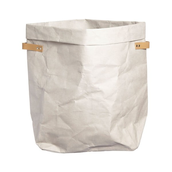 Storage fehér szennyestartó kosár mosható papírból, ⌀ 42 cm - Furniteam