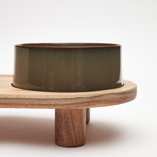 Kerámia kutyatálka szett 2 db-os Dumbi - Kave Home-image-1