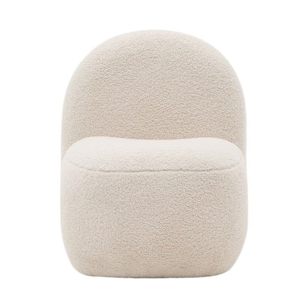 Fehér buklé gyerek fotel Bucky – Kave Home