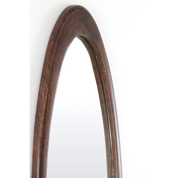 Fali tükör tömörfa kerettel 31x100 cm Salento – Light & Living-image-1