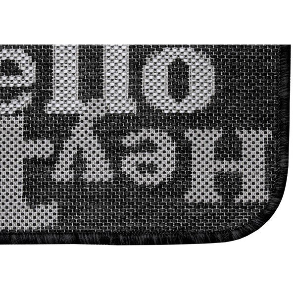 Weave Bonjour antracitszürke lábtörlő, 50 x 80 cm - Hanse Home-image-1