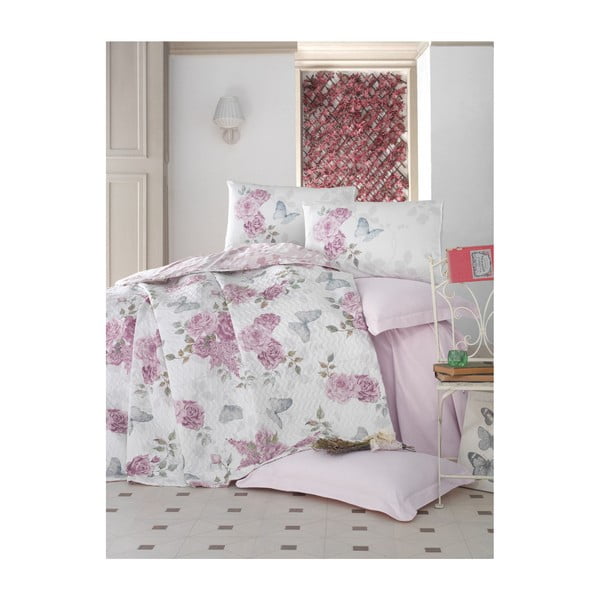 Rosella egyszemélyes pamut ágytakaró, 180 x 230 cm