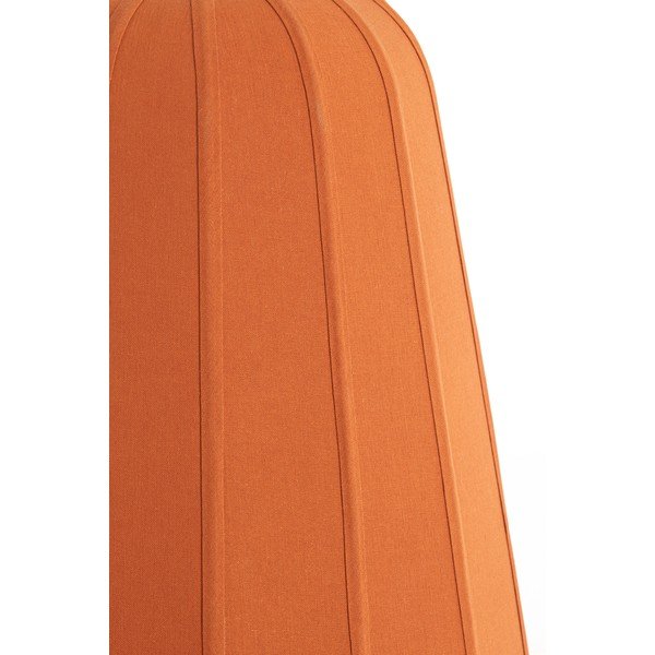 Terrakotta színű állólámpa textil búrával (magasság 133 cm) Bibury – Light & Living-image-3