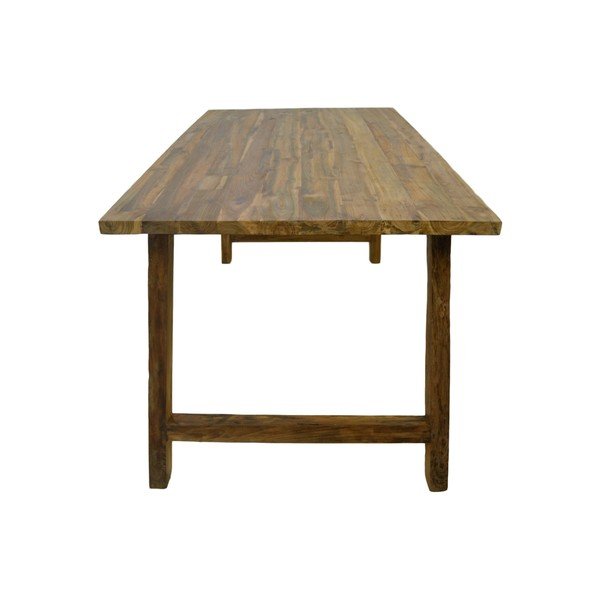 Lawas teakfa étkezőasztal, 100 x 220 cm - HSM collection-image-3
