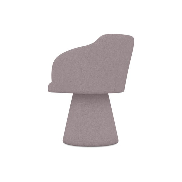 Levendula színű kárpitozott étkezőfotel Kanoa – Makamii-image-3