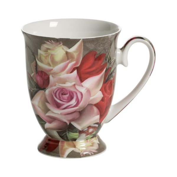 Royal Old England Posey talpas csontporcelán bögre, 300 ml - Maxwell & Williams