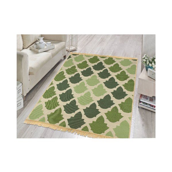 Baklava Green zöld szőnyeg, 80 x 150 cm - Floorist-image-2