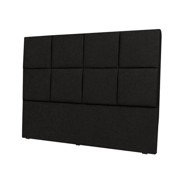Barletta fekete ágytámla, 140 x 120 cm - Mazzini Sofas-image-3