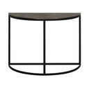 Bronzszínű fém konzolasztal 42x100 cm Peto – Light & Living