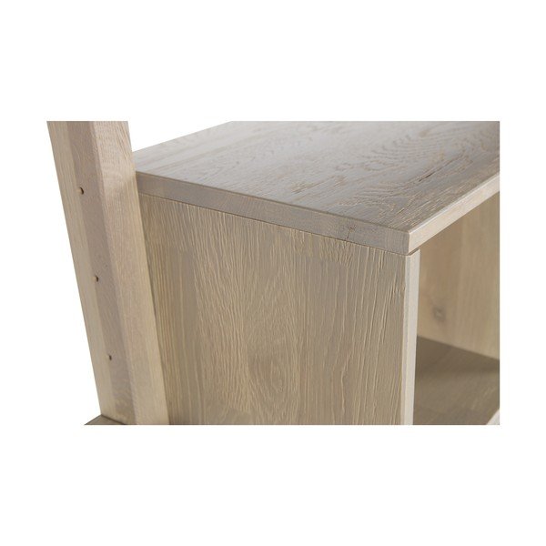 Gyan tölgyfa polcos elem tolóajtóval fali polcrendszerhez - WOOOD-image-1