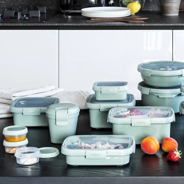 To Go zöld ételtartó doboz, 1 l - Curver-image-1