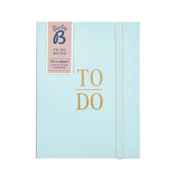 To Do Notes Contemporary világoskék jegyzetfüzet - Busy B-image-1