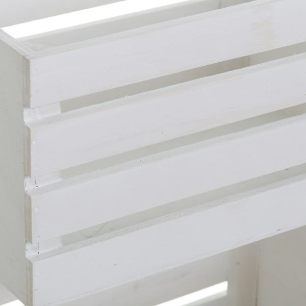 Fehér tárolódoboz szett 3 db-os 31x23x15 cm – Casa Selección-image-2