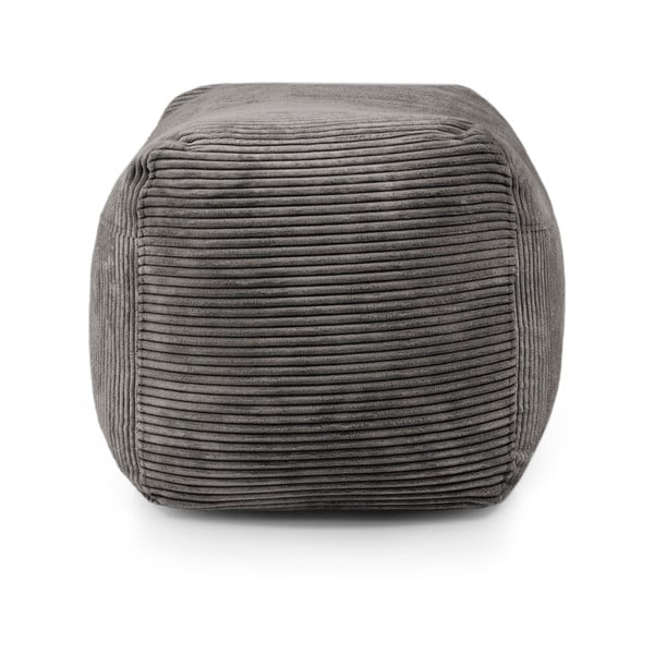 Kék kordbársony babzsákfotel Plus 70 Lounge – SLOWDOWN-image-3