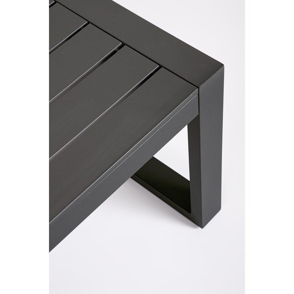 Antracitszürke alumínium négyszemélyes kerti lounge szett Hilde – Bizzotto-image-3