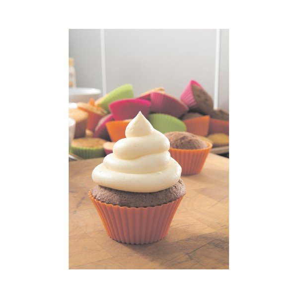 6 db színes szilikon muffin sütőforma, ⌀ 7 cm - Lékué-image-3