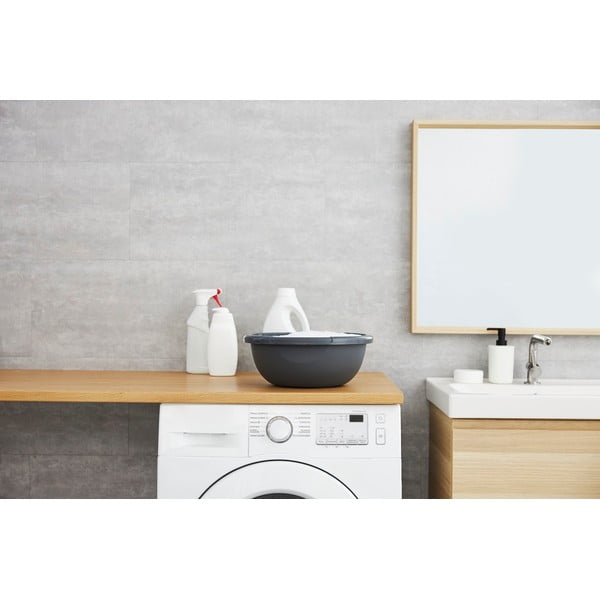 Sötétszürke lavór 6 l Eco - Rotho-image-1