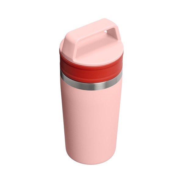 Barackszínű rozsdamentes acél termobögre 350 ml Café-To-Go Travel Mug Peach Rose – Stanley-image-2