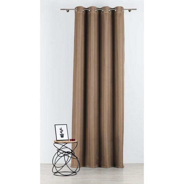 Barna függöny 140x260 cm Avalon – Mendola Fabrics-image-2