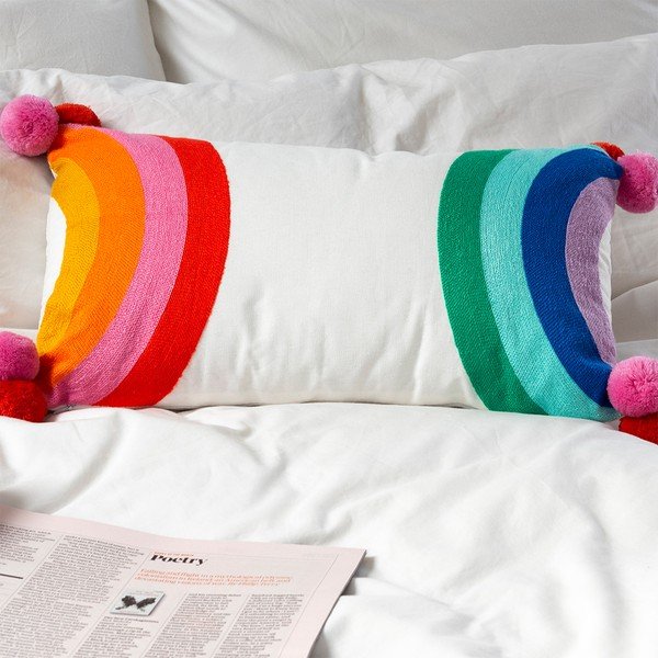 Pamutkeverék gyerek párna 50x33 cm Rainbow – Rex London-image-1