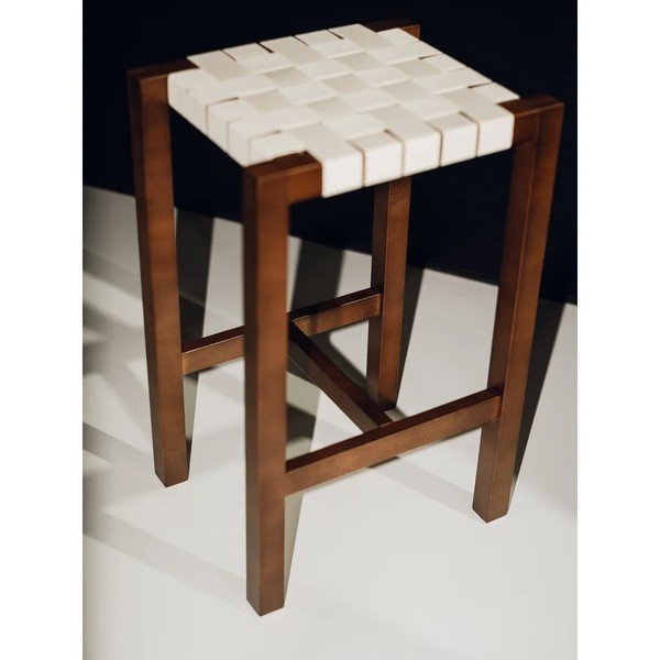 Barna tölgyfa bárszék (ülésmagasság 68 cm) Toli – noo.ma-image-2