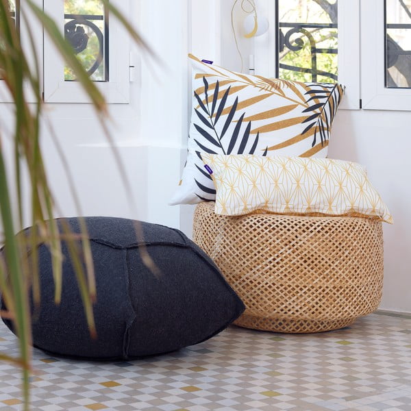 Párnahuzat szett 2 db-os 50x50 cm Foliage – Blanc-image-1