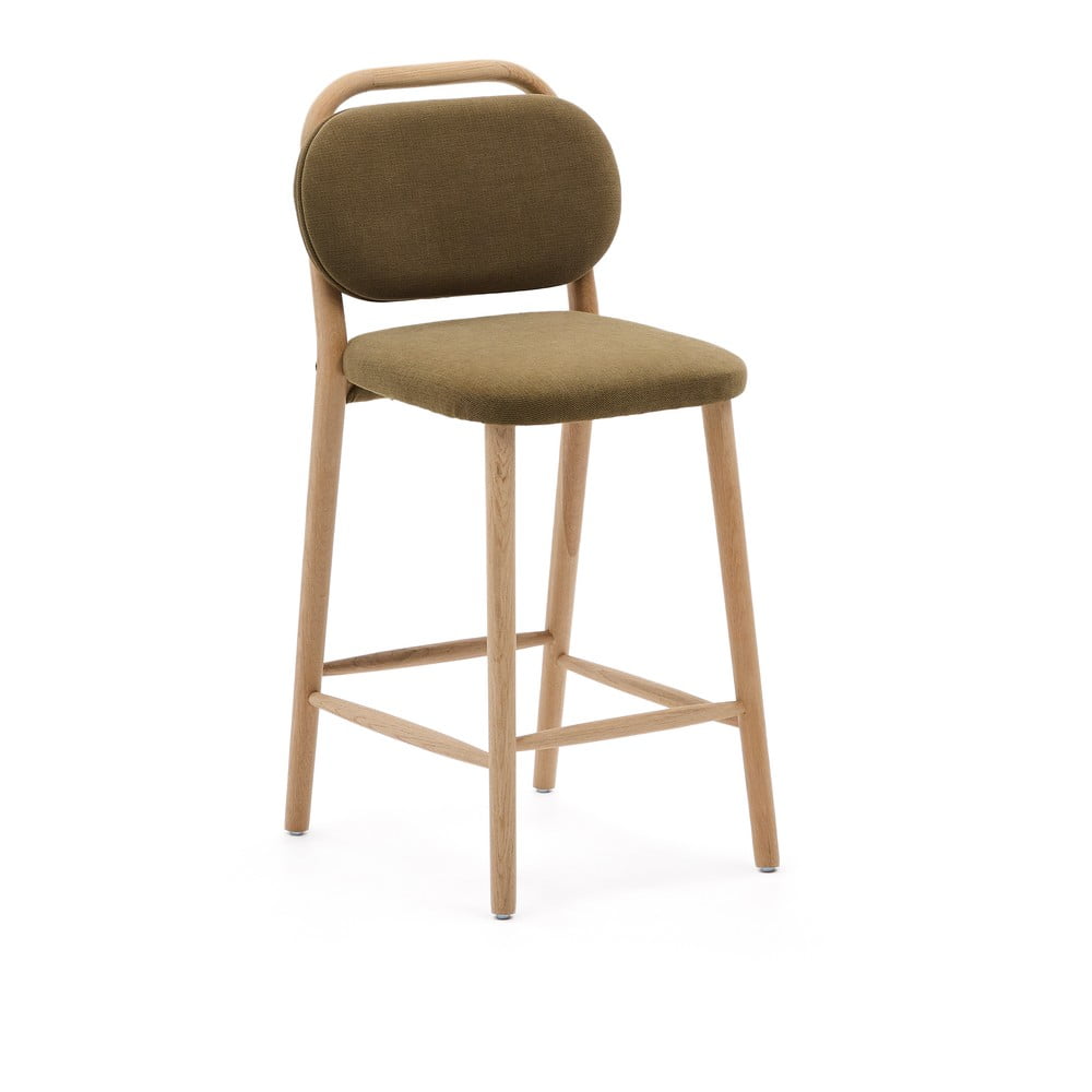 Khaki bárszék (ülésmagasság 66 cm) Helda Kave Home