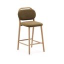 Khaki bárszék (ülésmagasság 66 cm) Helda – Kave Home