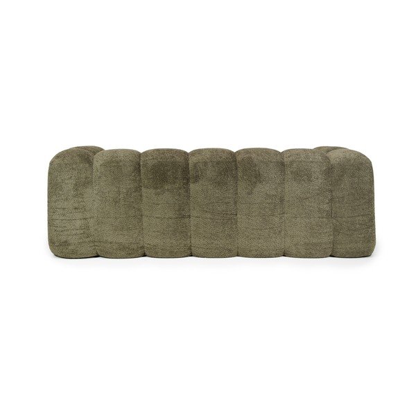 Sötétzöld kanapé 214 cm Gajos – Marckeric-image-4