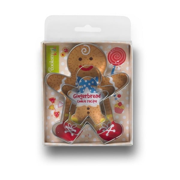 Gingerbread 3 db-os süteményvágó készlet - Cooksmart ®-image-1