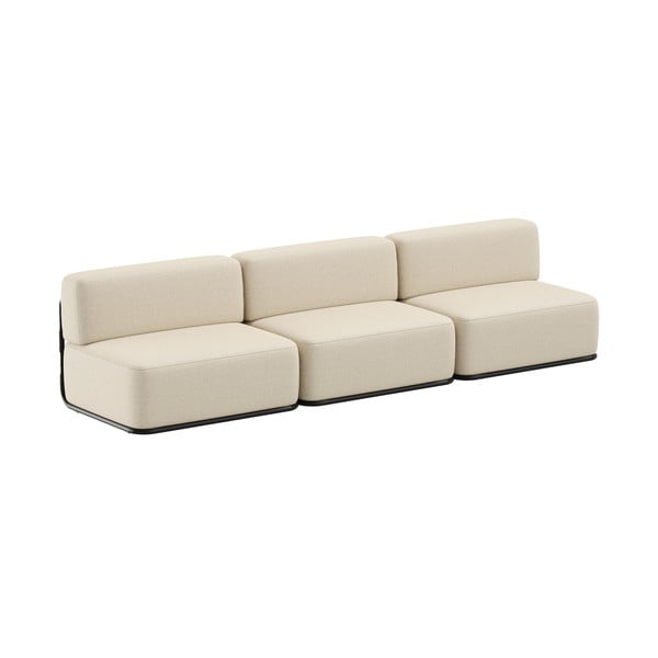 Bézs kerti moduláris kanapé 306 cm Straw – Sit Sit