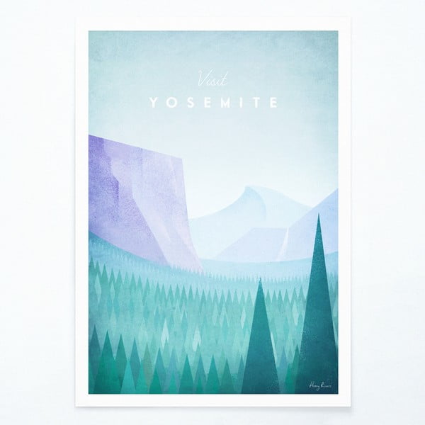 Poszter Yosemite, 30x40 cm - Travelposter