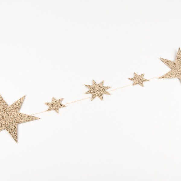 Girland Glitter Stars – Meri Meri-image-2