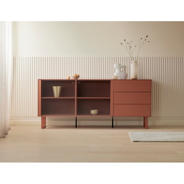 Téglavörös komód 180x79 cm Edge by Hammel – Hammel Furniture-image-2