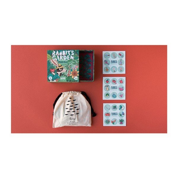 Nyuszi kert puzzle - Londji-image-1
