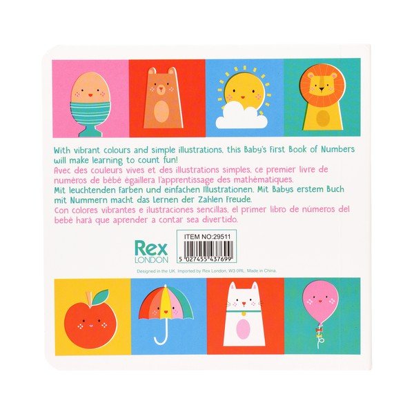 Interaktív játék Baby's First Book of Numbers – Rex London-image-4