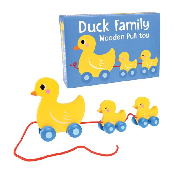  Duck Family húzható kacsás játék gyerekeknek - Rex London
