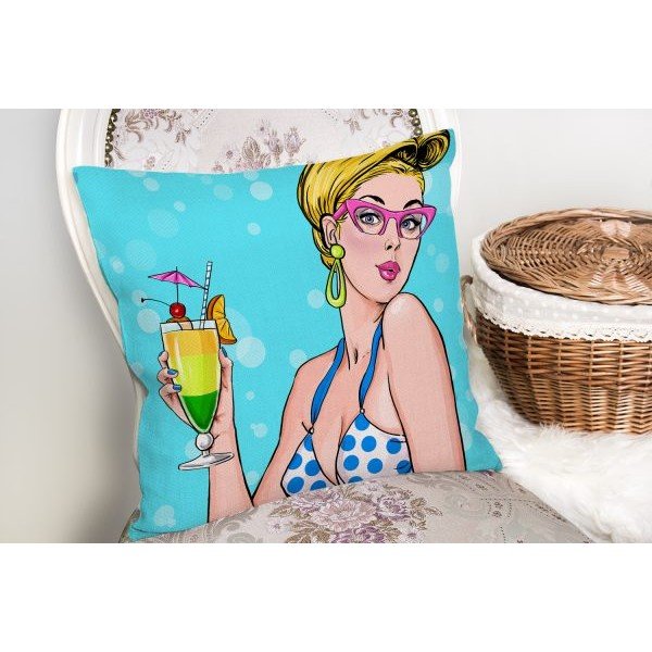 Kanuha párnahuzat, 45 x 45 cm - Minimalist Cushion Covers-image-2