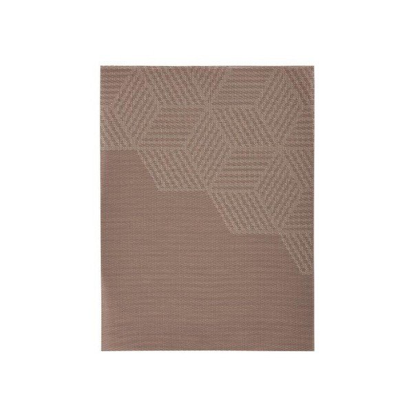 Hexagon bézs tányéralátét, 30 x 40 cm - Zone