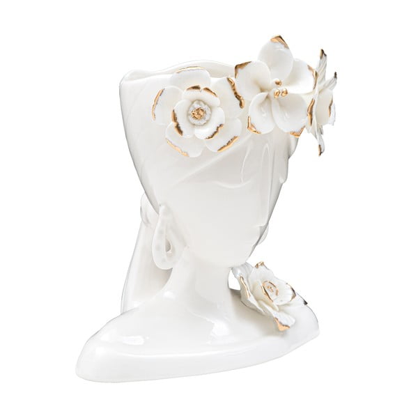 Young Woman fehér porcelán váza - Mauro Ferretti-image-2