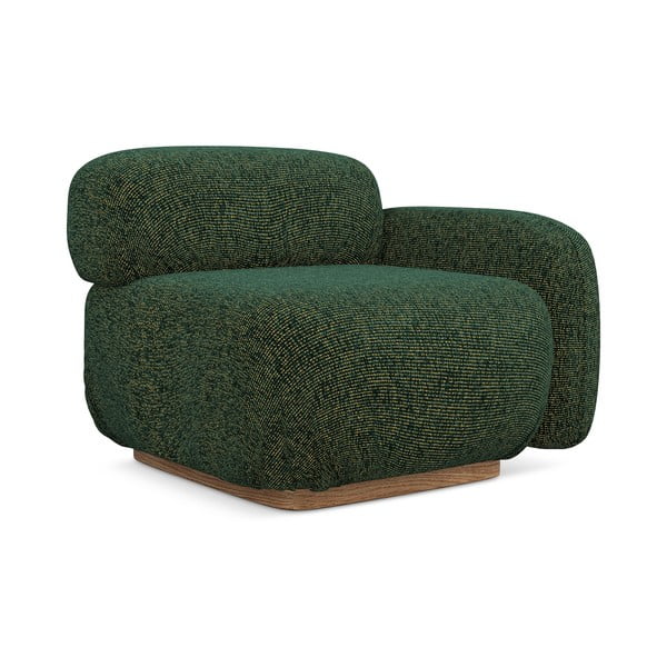 Sötétzöld kanapé modul (jobb oldali) Ailani – Makamii-image-2