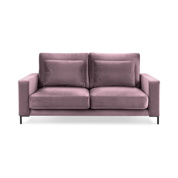 Seine rózsaszín bársony kanapé, 158 cm - Interieurs 86
