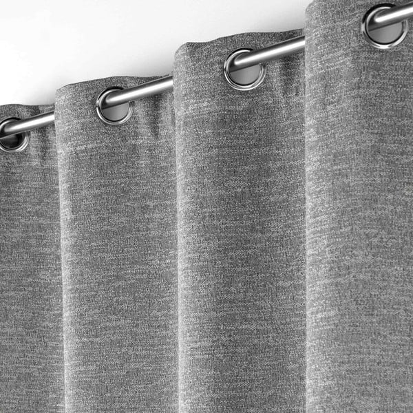 Szürke sötétítő függöny 140x240 cm Dusky – douceur d'intérieur-image-1