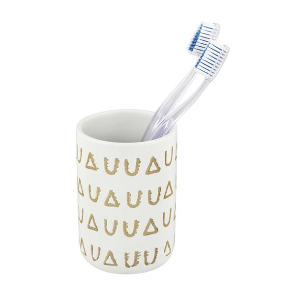 Bézs kerámia fogkefetartó pohár Avila - Wenko-image-2