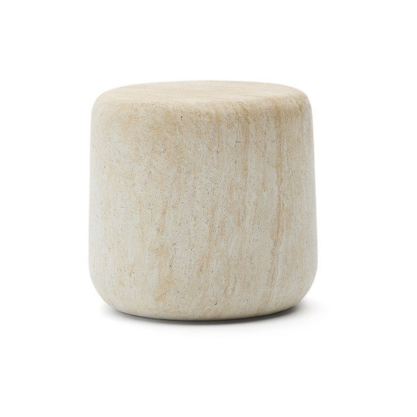 Beton kerek kerti kisasztal ø 60 cm Drasi – Kave Home
