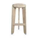 Natúr színű tölgyfa bárszék (ülésmagasság 75 cm) Eli – Blomus